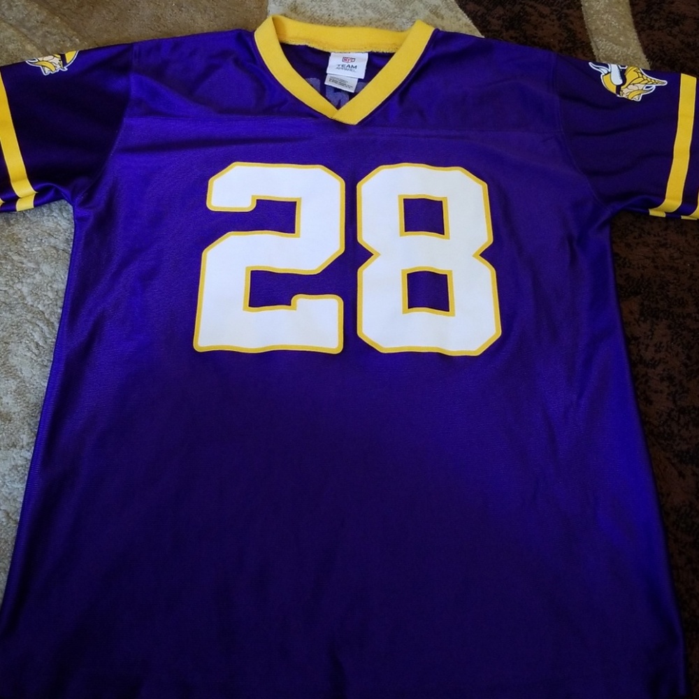 Vikings NFL Jersey Peterson kids XL